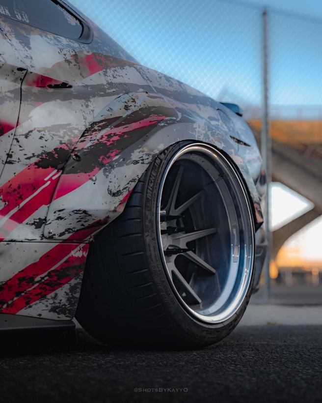 Printed Wrap Detail by IMPCBL Motorsports